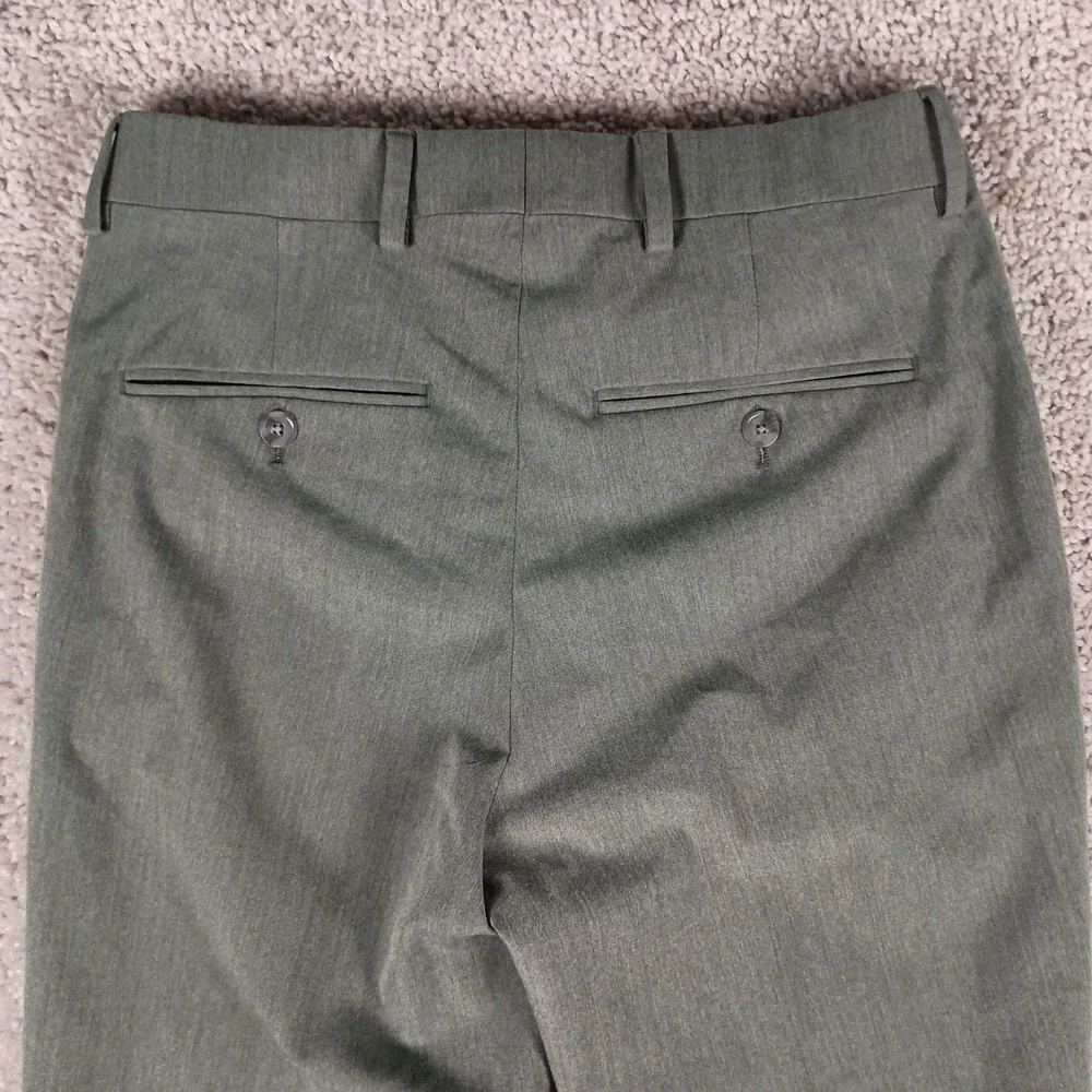 Egara 34S 29x30 Green Skinny Fit Stretch 2 Piece Suit Set With Matching Tie